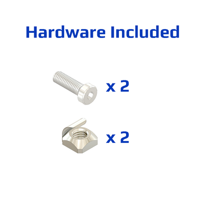 41-420-3 MODULAR SOLUTIONS GUARD UNIT FIXING ANGLE TOP LOCKING PLATE ON REMOVABLE PANELS 40MM X 30MM X 52.5MM